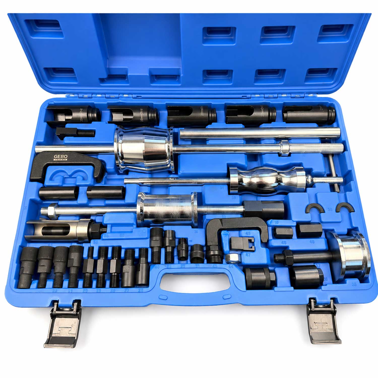 Σετ Εξολκέα Για Μπλοκαρισμένα Μπεκ Diesel 40 Τμχ GEBO TOOLS