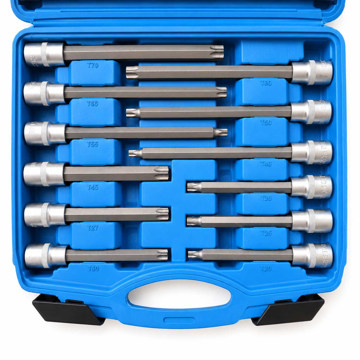 Σετ Καρυδάκια Με Μακριές Μύτες Torx 1/2" 32 Τμχ GEBO TOOLS