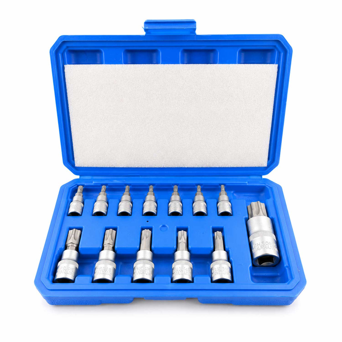 Σετ Καρυδάκια Με Μύτες Torx TS8-TS60 12 Τμχ GEBO TOOLS