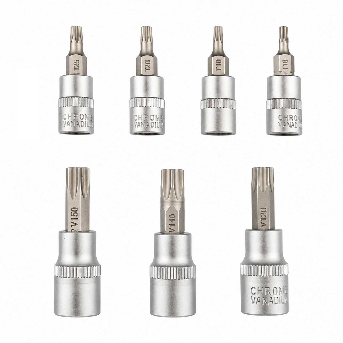 Σετ Καρυδάκια Με Μύτες Torx TS8-TS60 12 Τμχ GEBO TOOLS