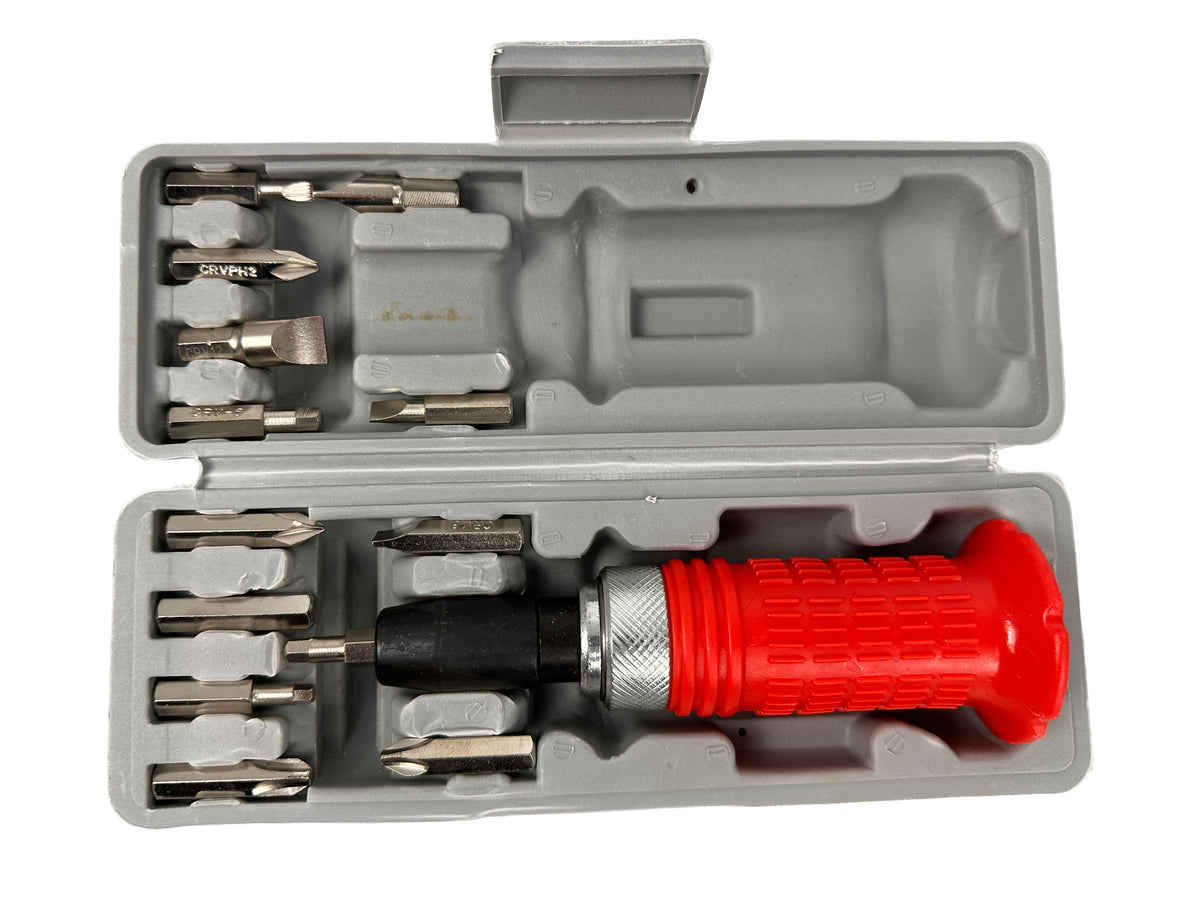 Σετ Κατσαβίδι Κρουστικό 14Τμχ GEBO TOOLS