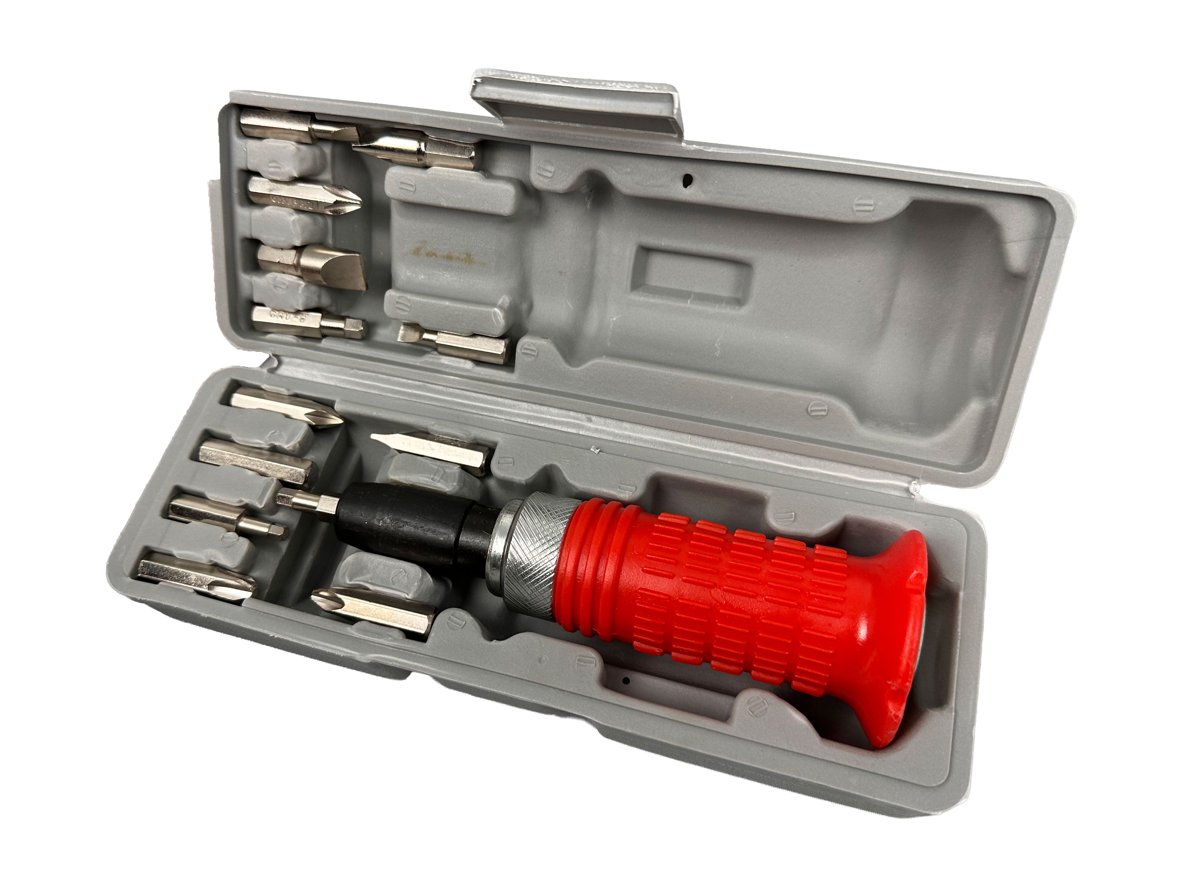 Σετ Κατσαβίδι Κρουστικό 14Τμχ GEBO TOOLS