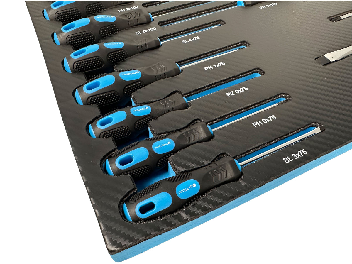 Σετ Κατσαβίδια Με Παξιμάδια Ροπής 21 Τμχ GEBO TOOLS