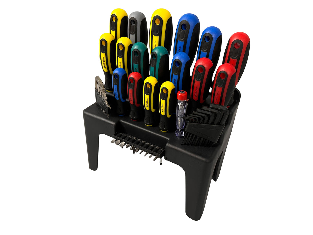 Σετ Κατσαβίδια Με Βάση 44 Τμχ GEBO TOOLS