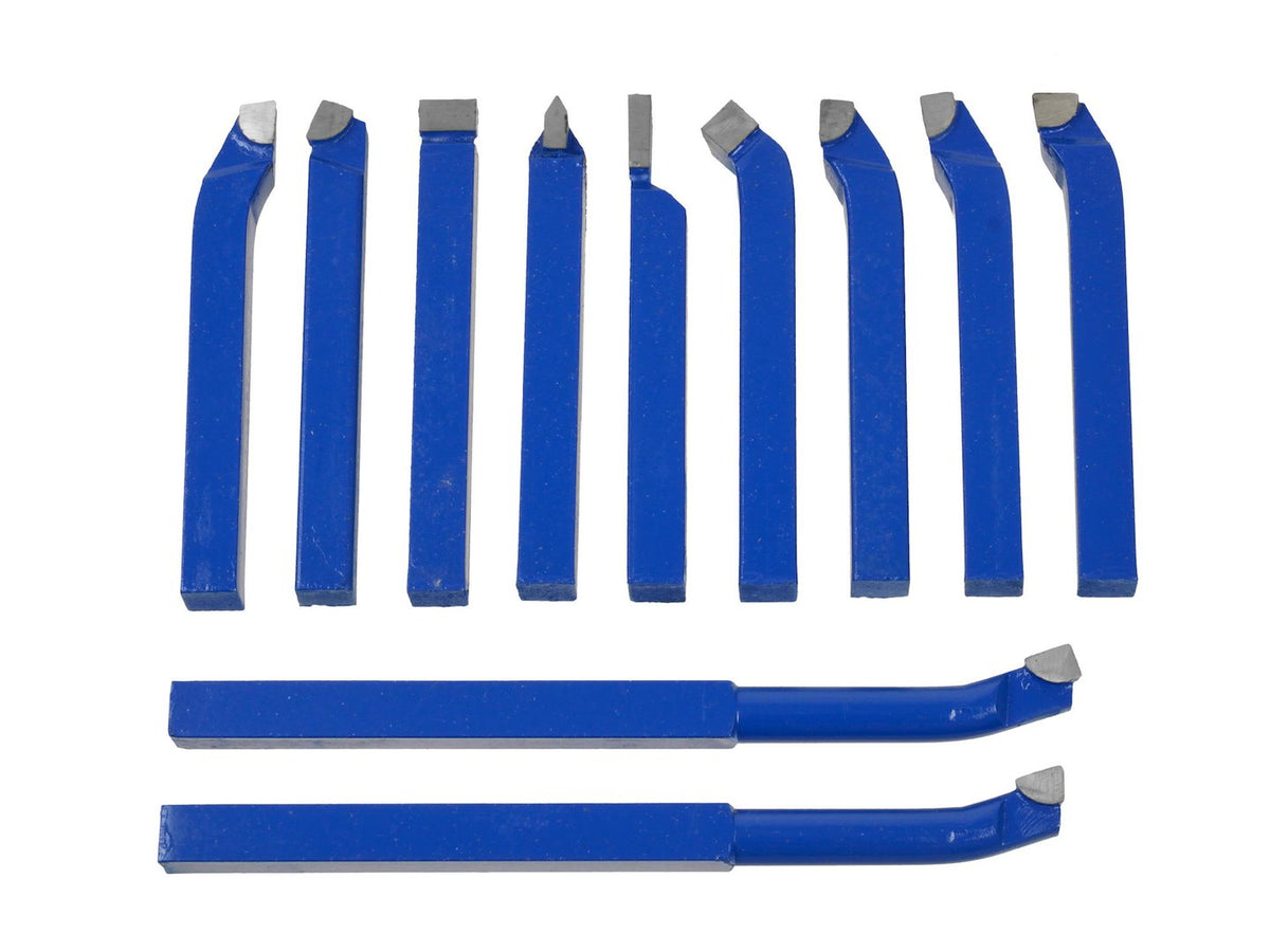 Σετ Κοπτικά Τόρνου 10x10mm Με Καρβίδιο 11Τμχ GEKO