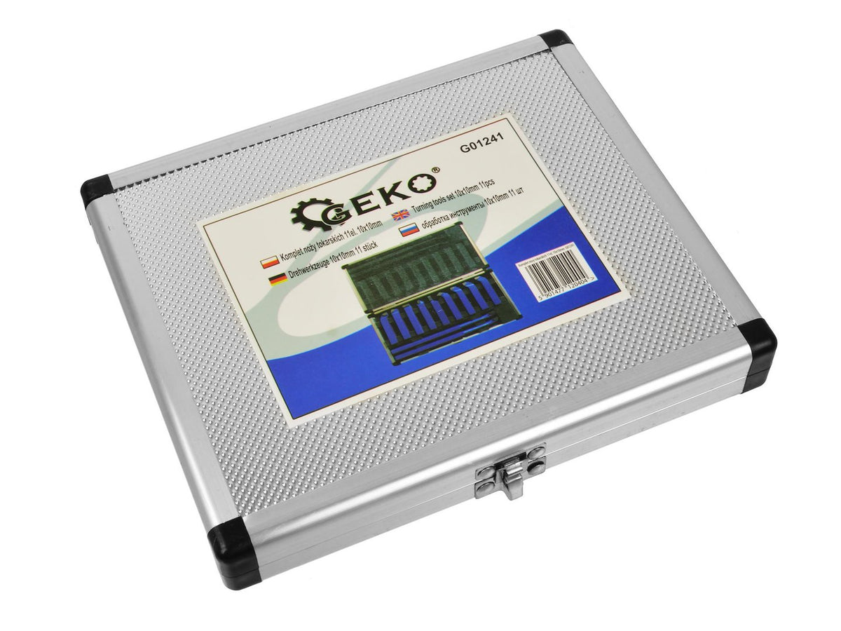 Σετ Κοπτικά Τόρνου 10x10mm Με Καρβίδιο 11Τμχ GEKO