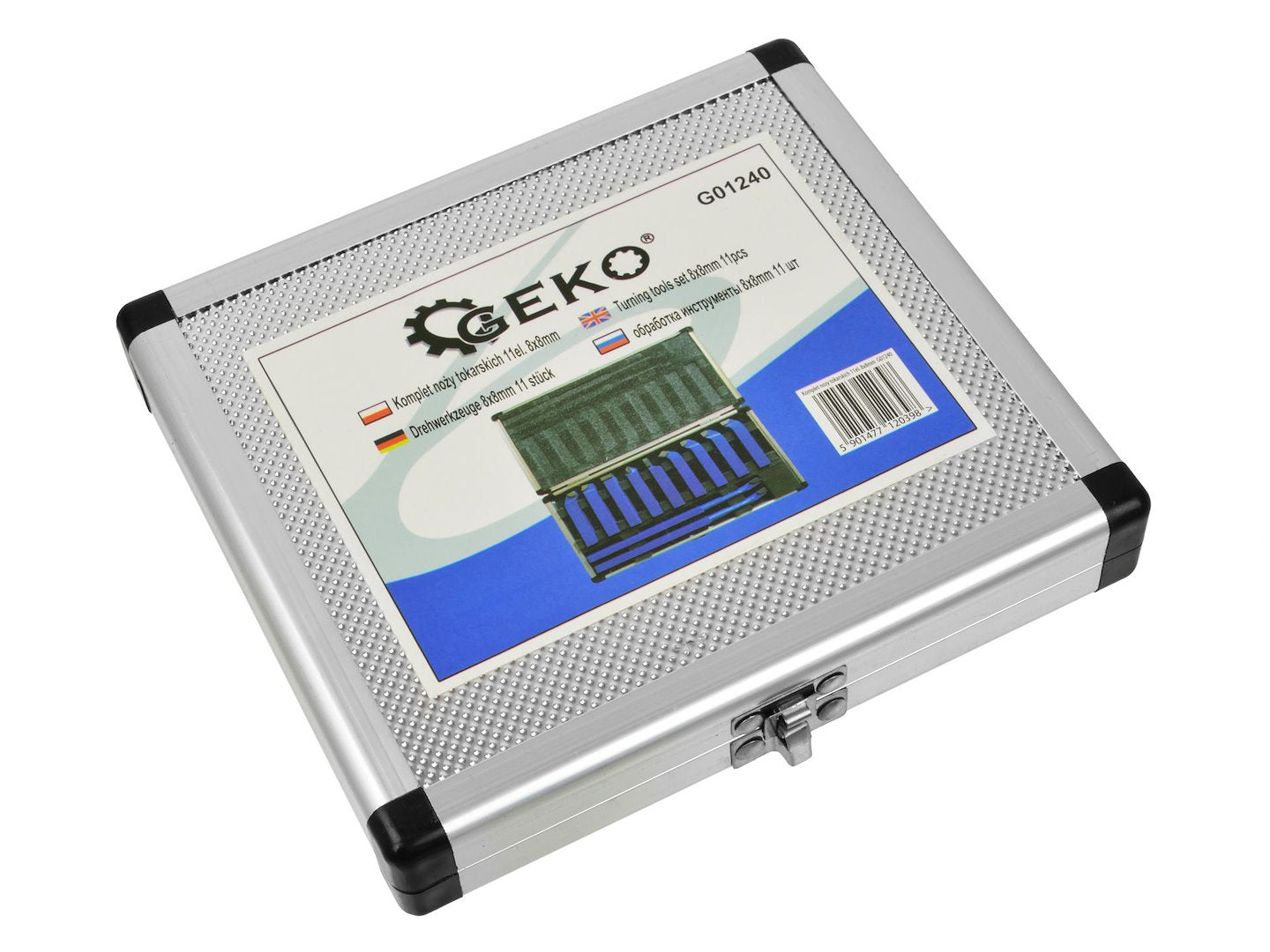 Σετ Κοπτικά Τόρνου 8x8mm Με Καρβίδιο 11Τμχ GEKO
