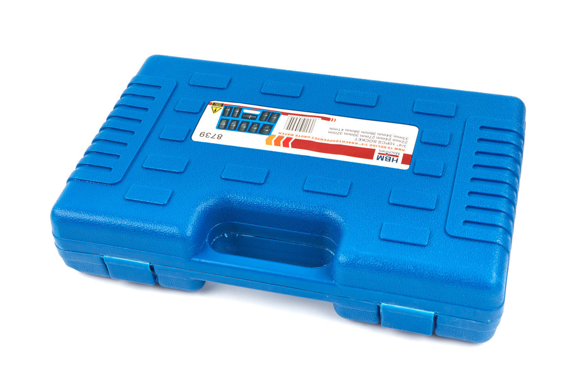 Σετ Μακριά Κρουστικά Καρυδάκια 3/4'' 22-41Mm, 10 Τεμάχια
