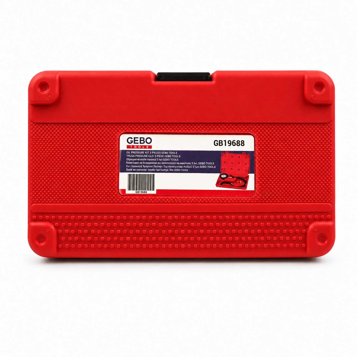 Σετ Μανόμετρο Ελέγχου Πίεσης Λαδιού 3 Τμχ GEBO TOOLS