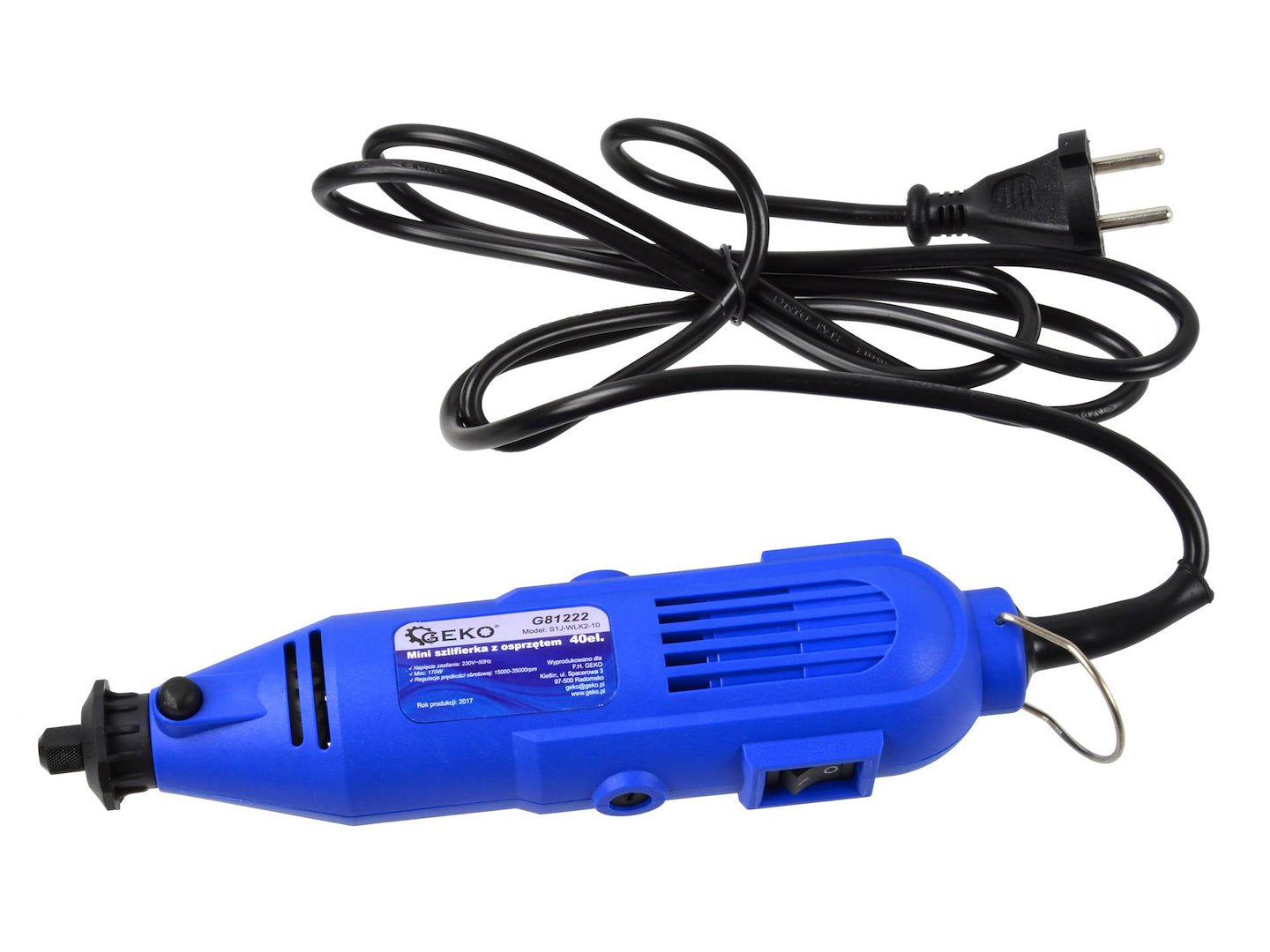 Σετ Μίνι Πολυεργαλείο Με Αξεσουάρ 220V 40Τμχ GEKO