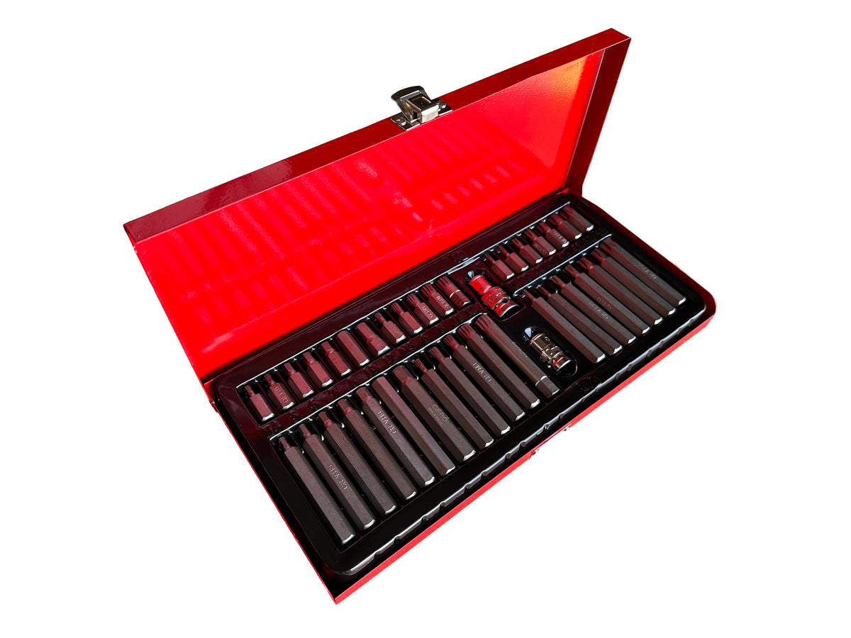 Σετ Μύτες Άλλεν Torx XZN HEX SPLINE Σε Μεταλλική Κασετίνα 40Τμχ GEBO TOOLS
