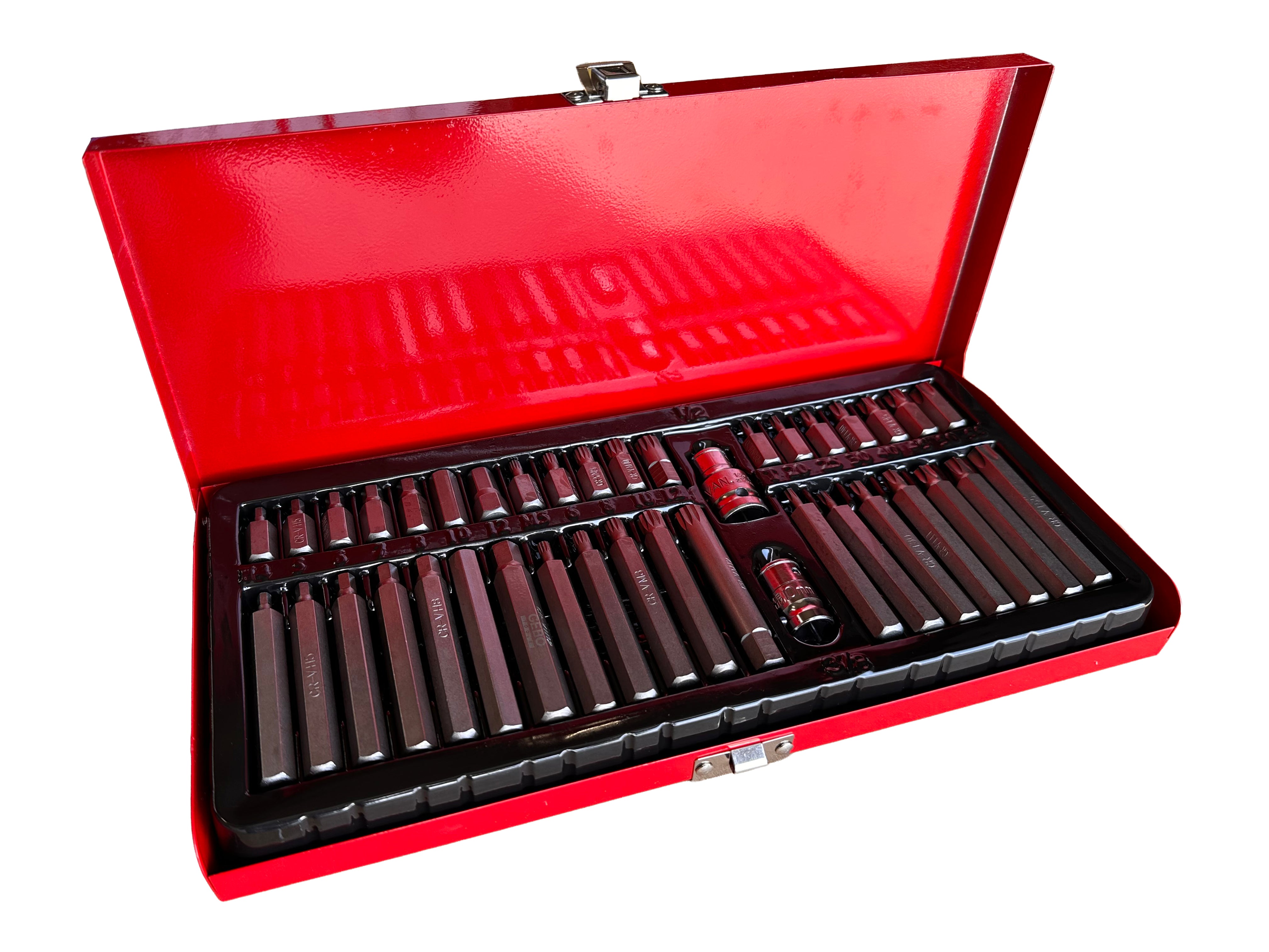 Σετ Μύτες Άλλεν Torx XZN HEX SPLINE Σε Μεταλλική Κασετίνα 40Τμχ GEBO TOOLS