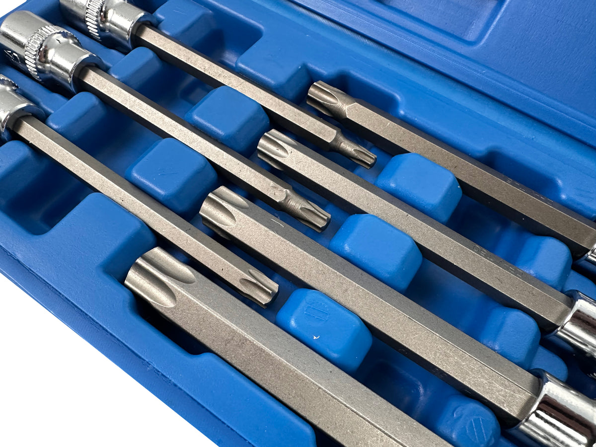 Σετ Μύτες Torx Έξτρα Μακριές 3/8" 7Tμχ GEBO TOOLS