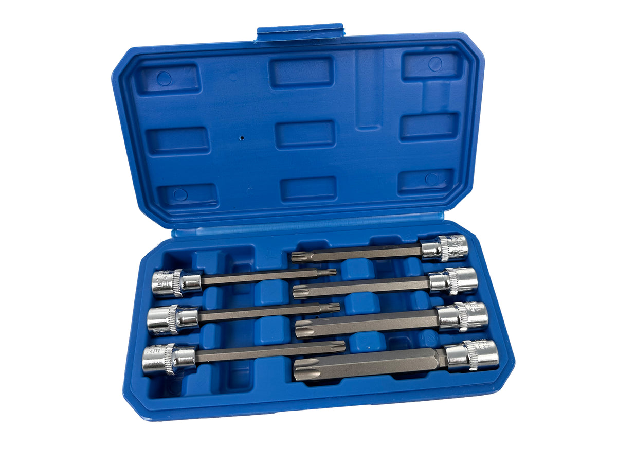 Σετ Μύτες Torx Έξτρα Μακριές 3/8" 7Tμχ GEBO TOOLS