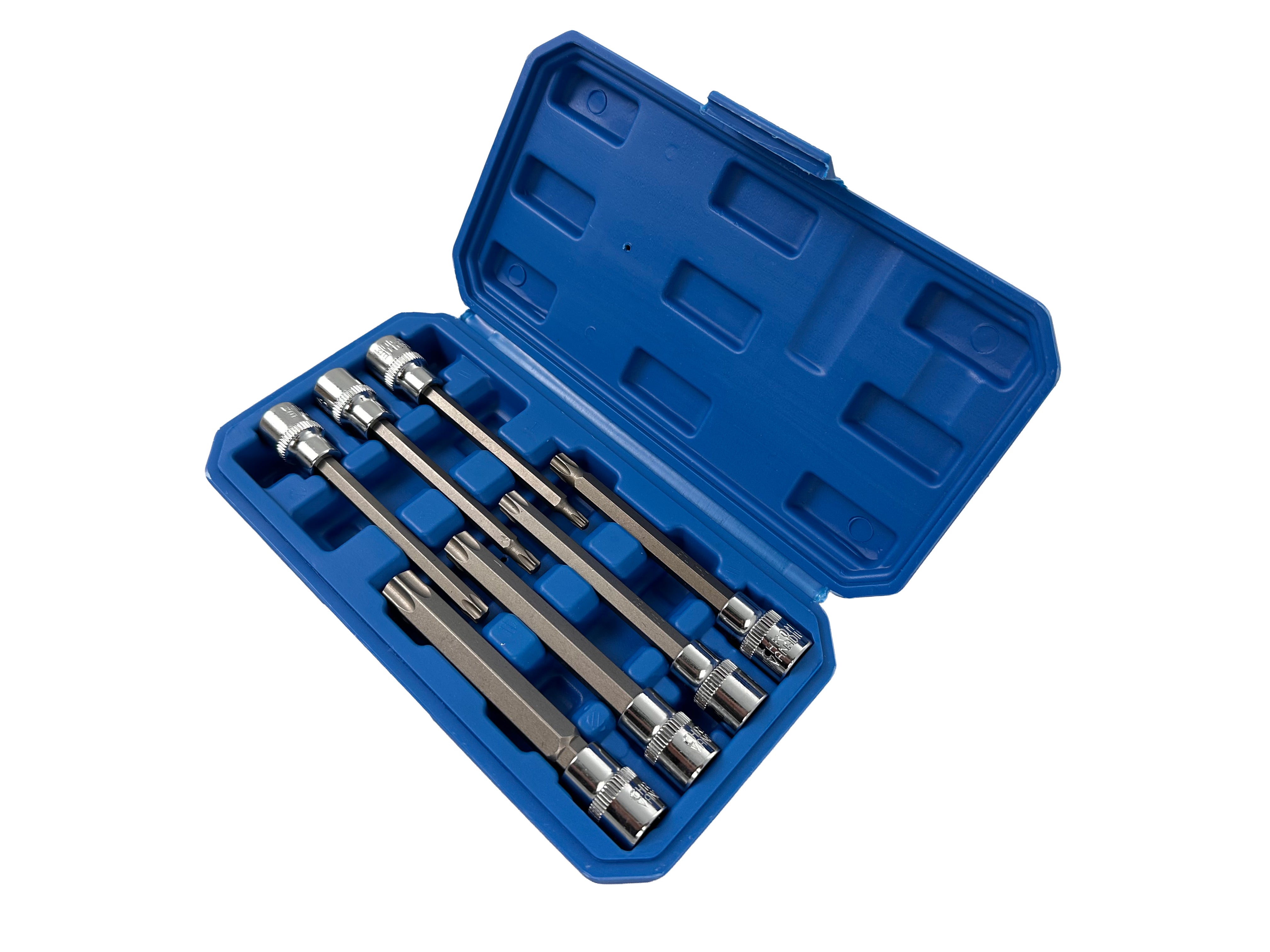 Σετ Μύτες Torx Έξτρα Μακριές 3/8" 7Tμχ GEBO TOOLS