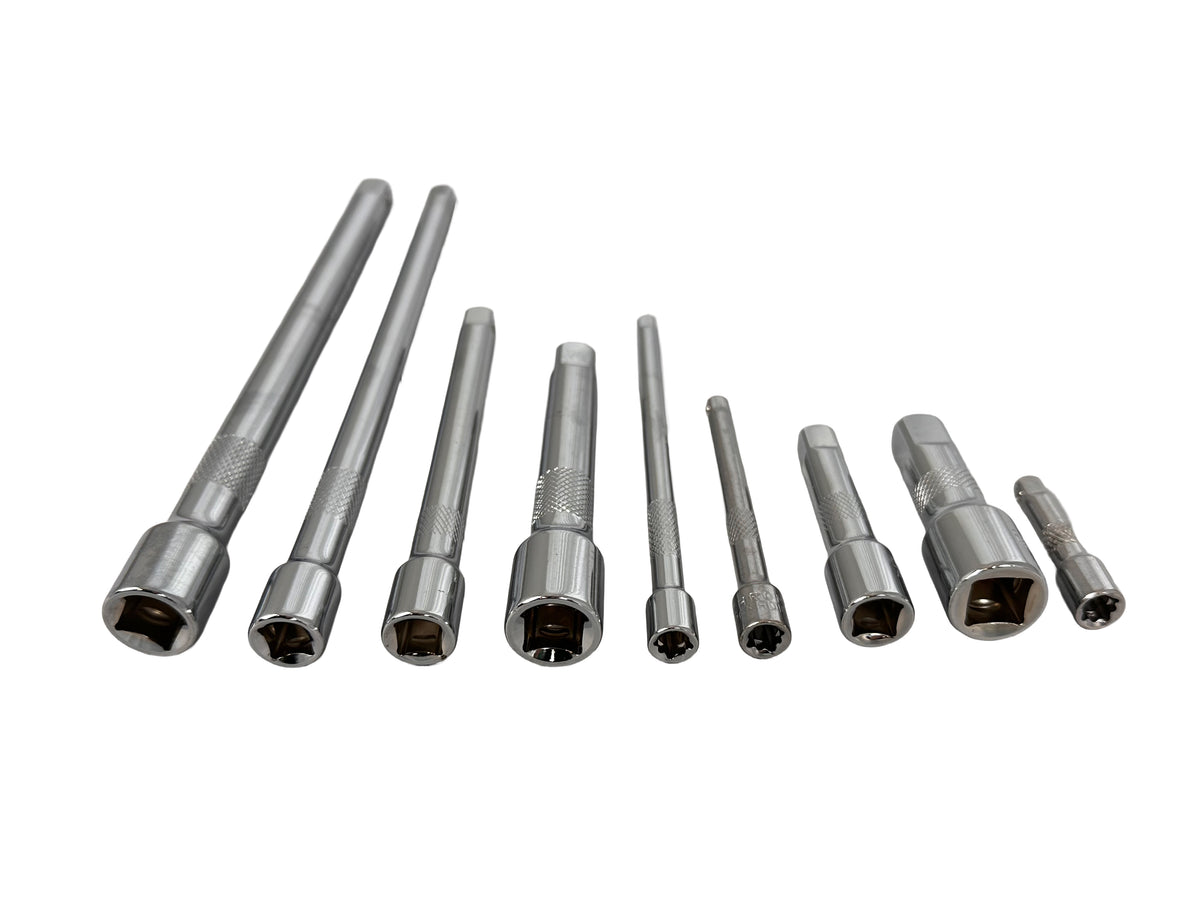Σετ Προεκτάσεις Καστάνιας 9Τμχ GEBO TOOLS