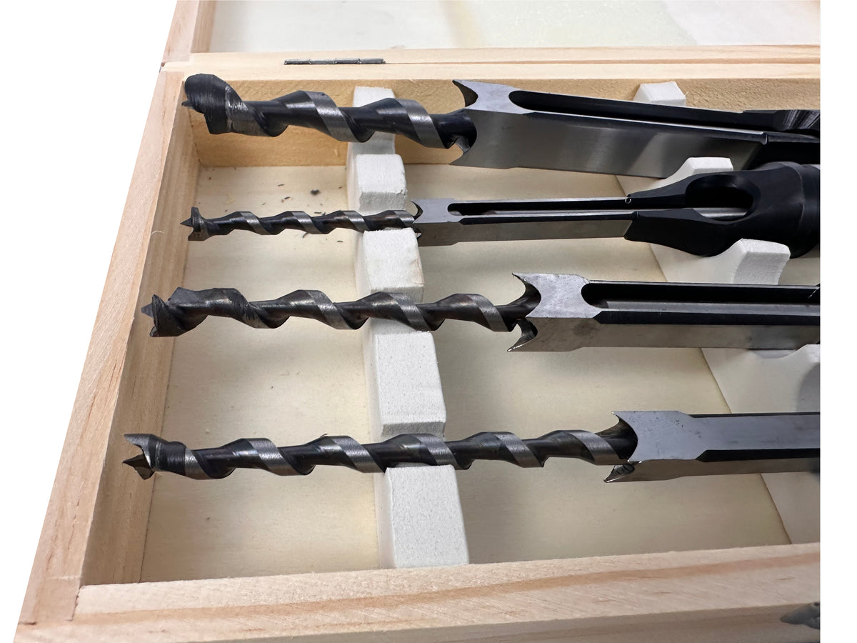 Σετ Τρυπάνια Για Τετράγωνες Τρύπες 5Τμχ GEBO TOOLS