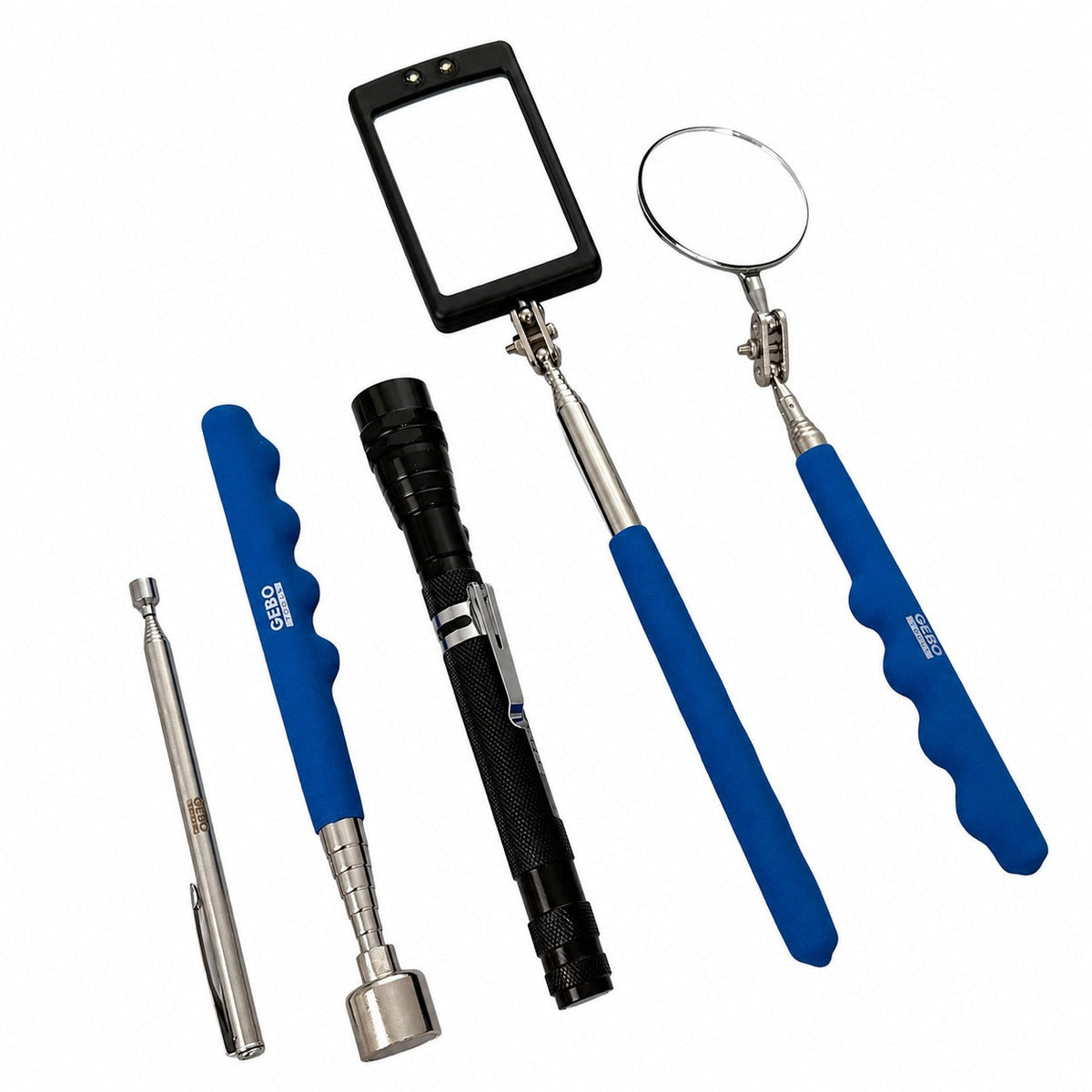 Σετ Τηλεσκοπικά Εργαλεία Ελέγχου 5Τμχ GEBO TOOLS