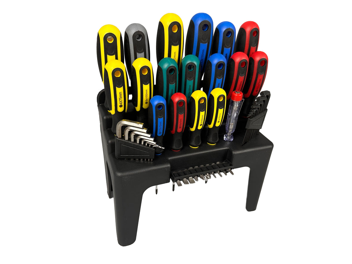 Σετ Κατσαβίδια Με Βάση 44 Τμχ GEBO TOOLS