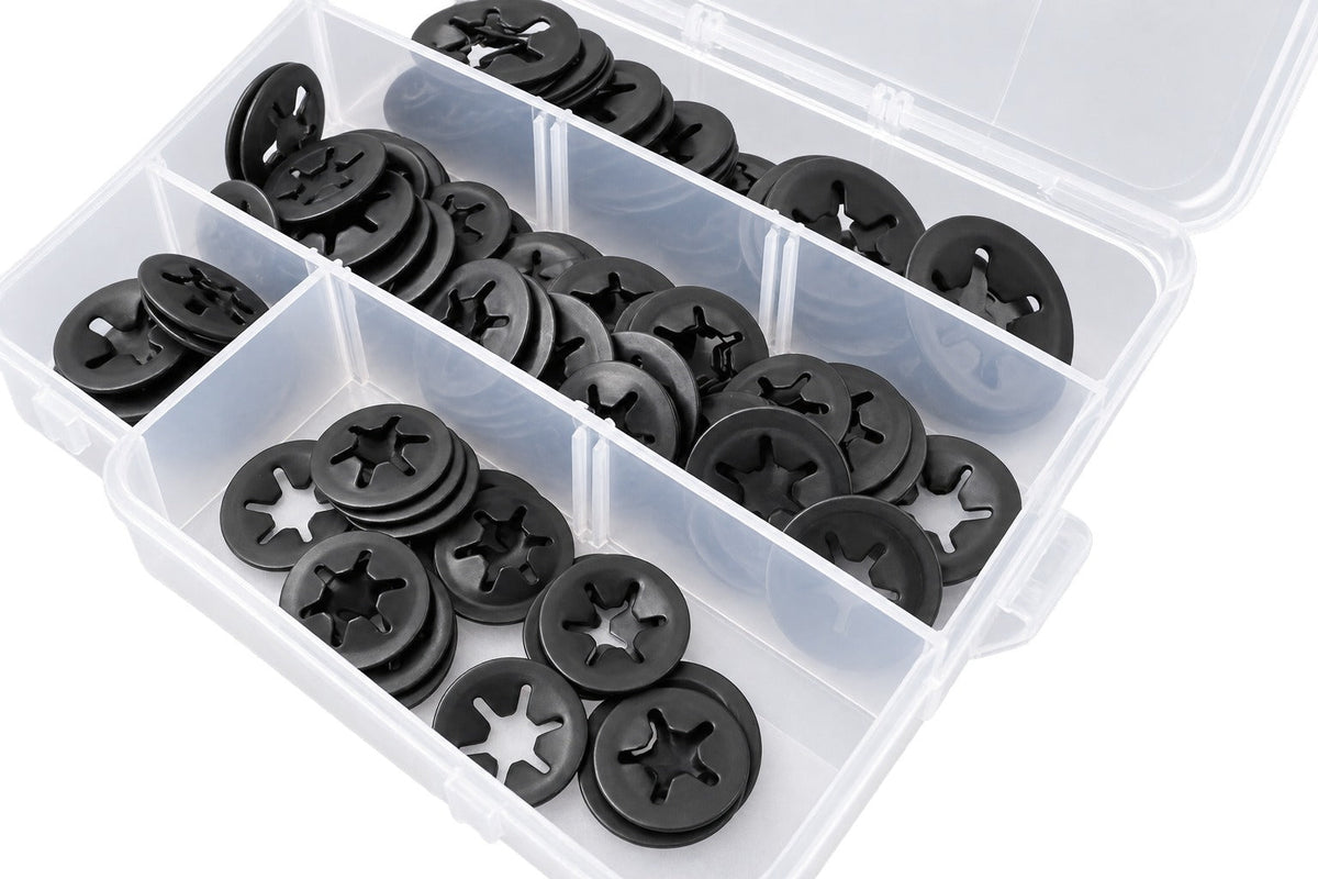 Σετ Ροδέλες Ασφαλείας Μ3-Μ12 160Τμχ GEBO TOOLS