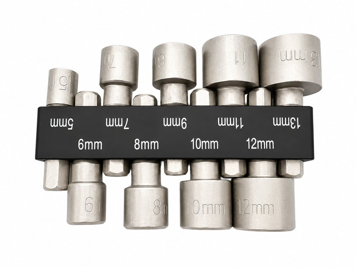 Σετ Καρυδάκια Εξάγωνα Με Τσοκ 5-23mm GEBO TOOLS
