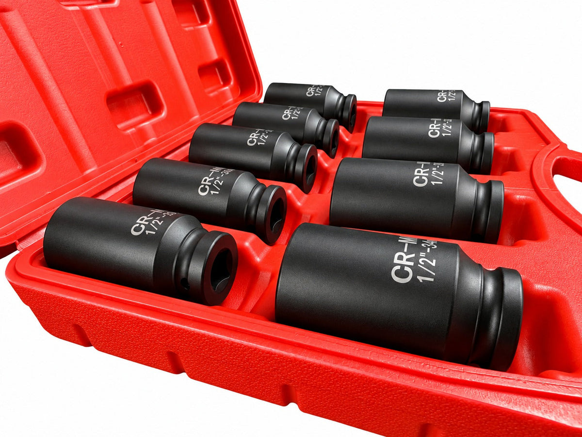 Σετ Καρυδάκια Impact Κρουστικά 1/2" 29-38mm 9Τμχ PSA VAG BMW GEBO TOOLS