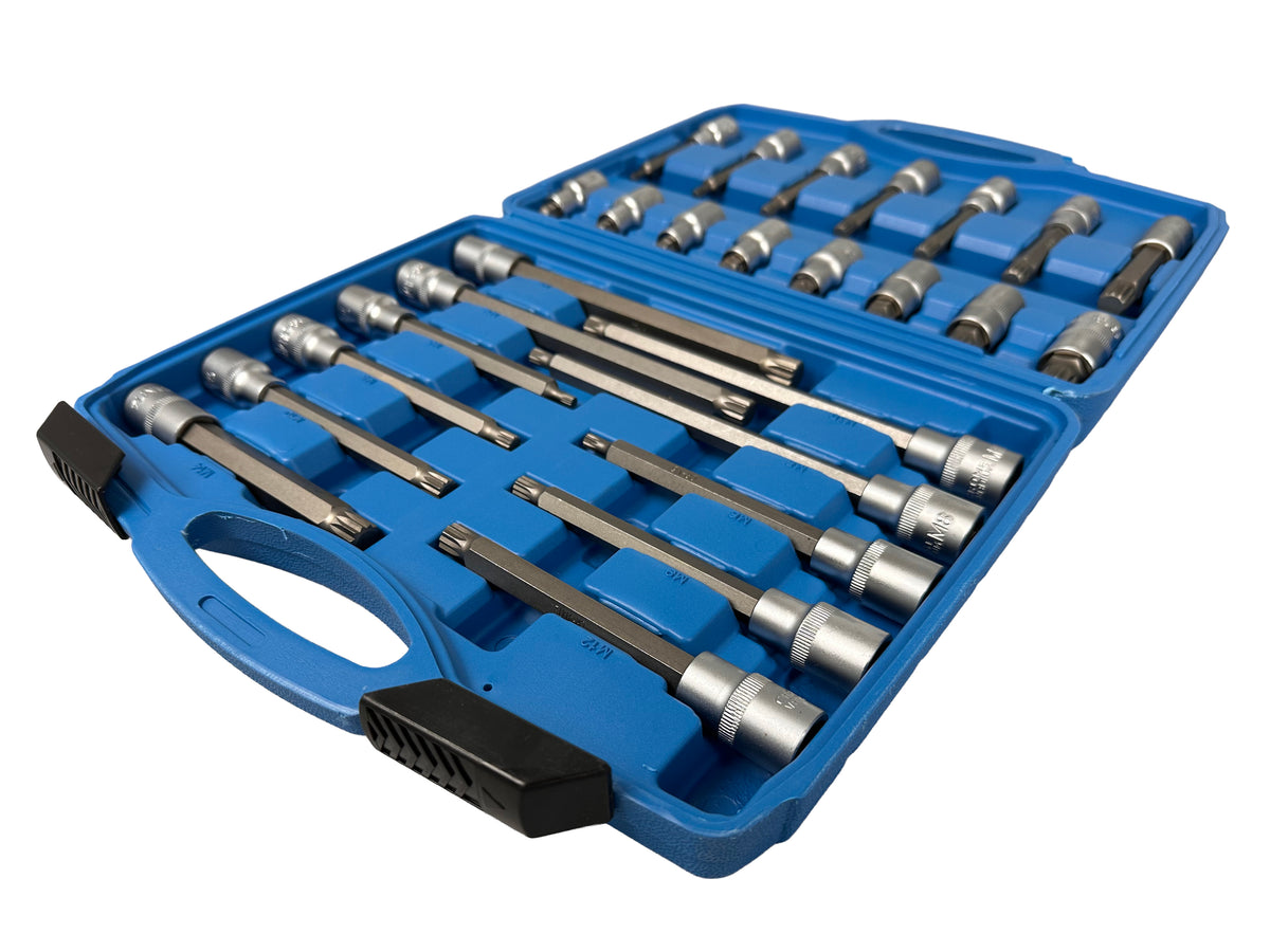 Συλλογή-Σετ Μύτες XZN M SPLINE 1/2" 26Τμχ GEBO TOOLS