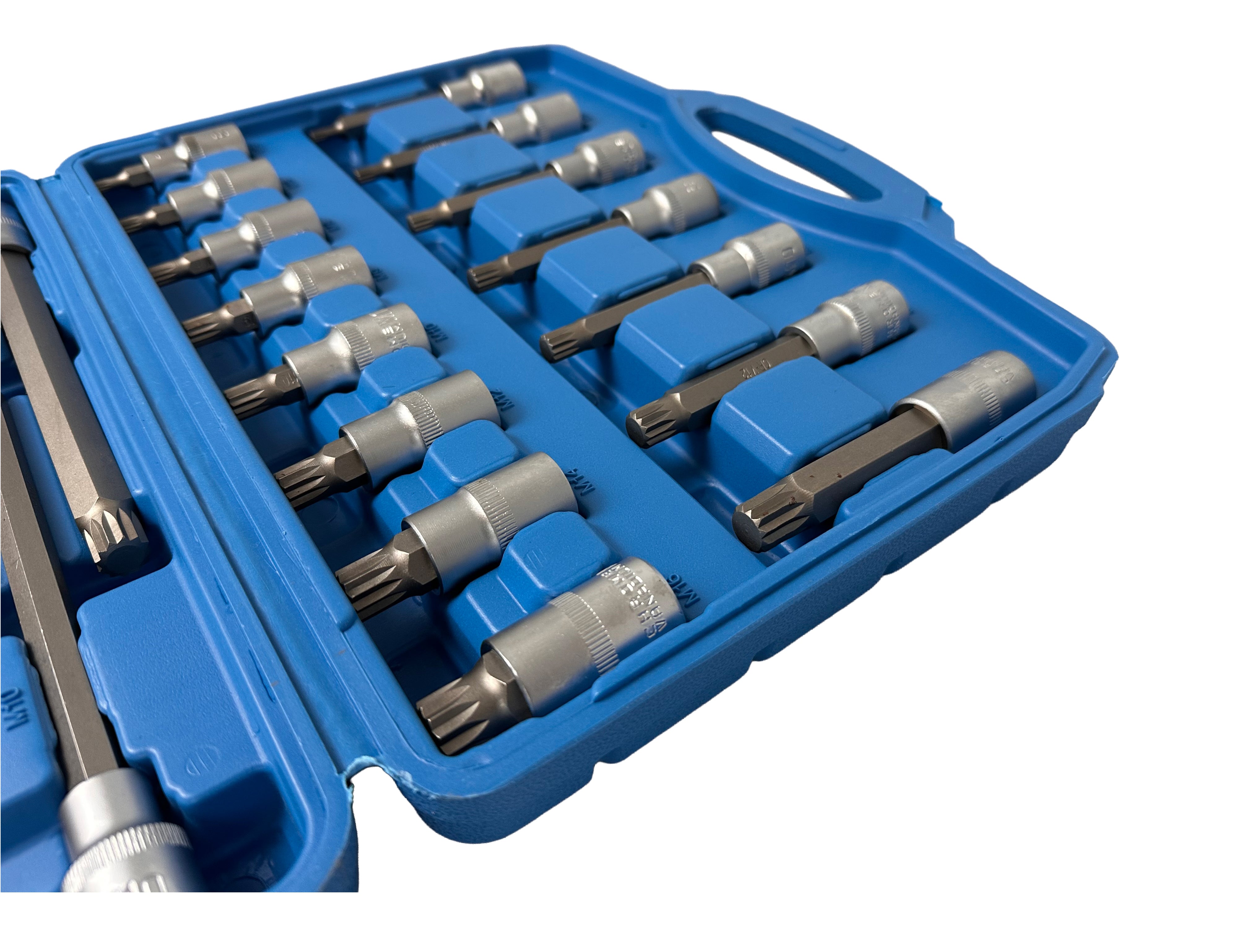 Συλλογή-Σετ Μύτες XZN M SPLINE 1/2" 26Τμχ GEBO TOOLS
