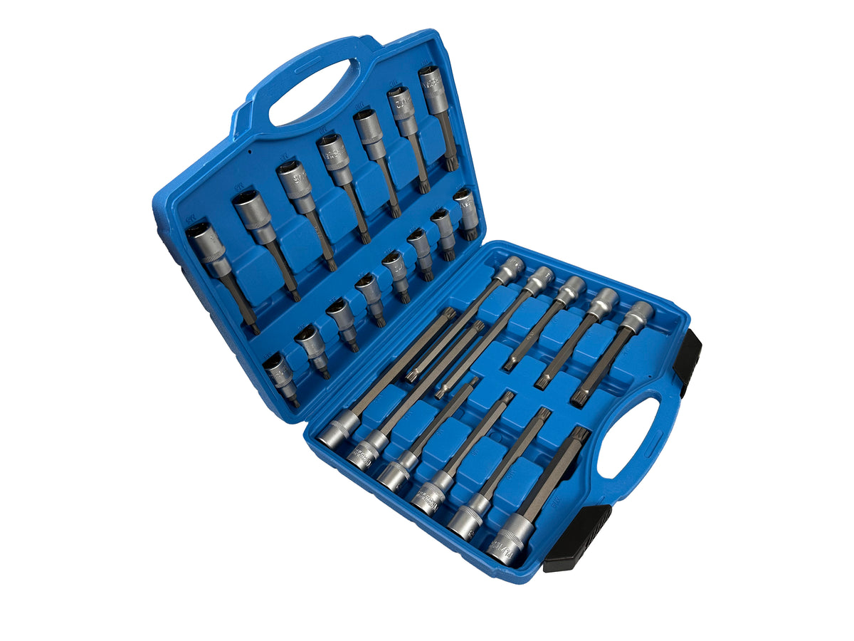 Συλλογή-Σετ Μύτες XZN M SPLINE 1/2" 26Τμχ GEBO TOOLS