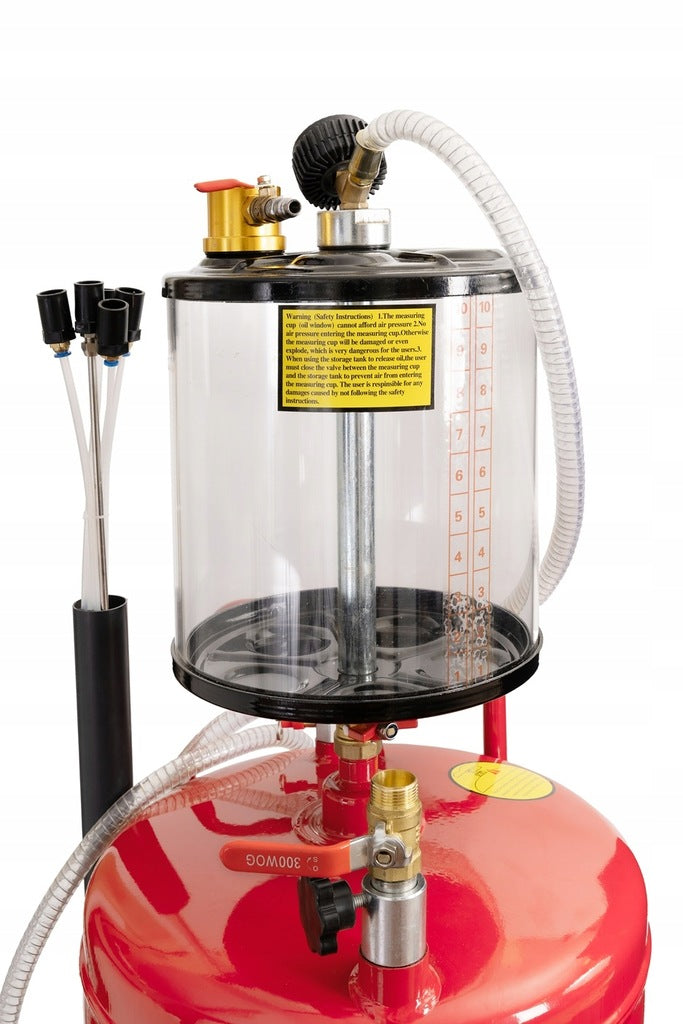 Λαδιέρα Αέρος Με Αναρρόφηση 80L INVENTO