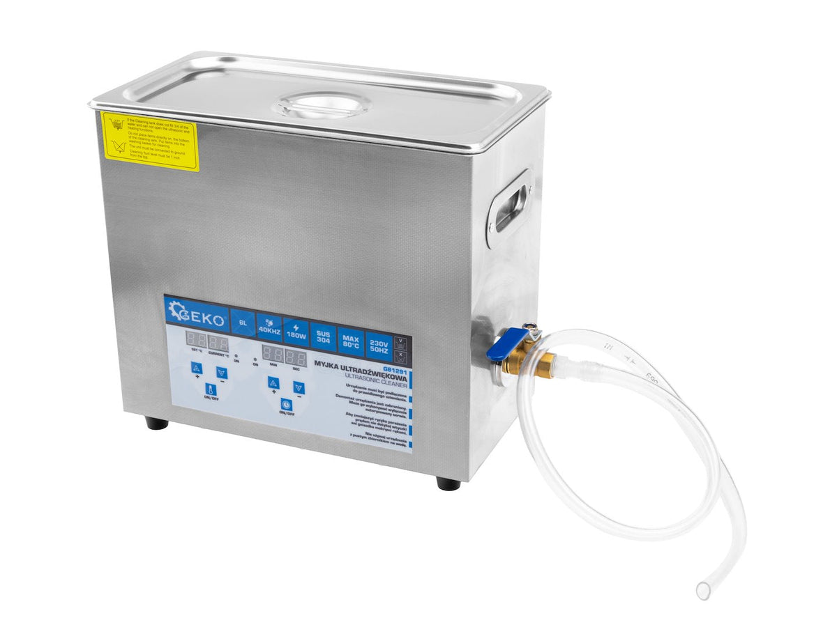 Συσκευή Καθαρισμού Με Υπερήχους 6L 180w GEKO
