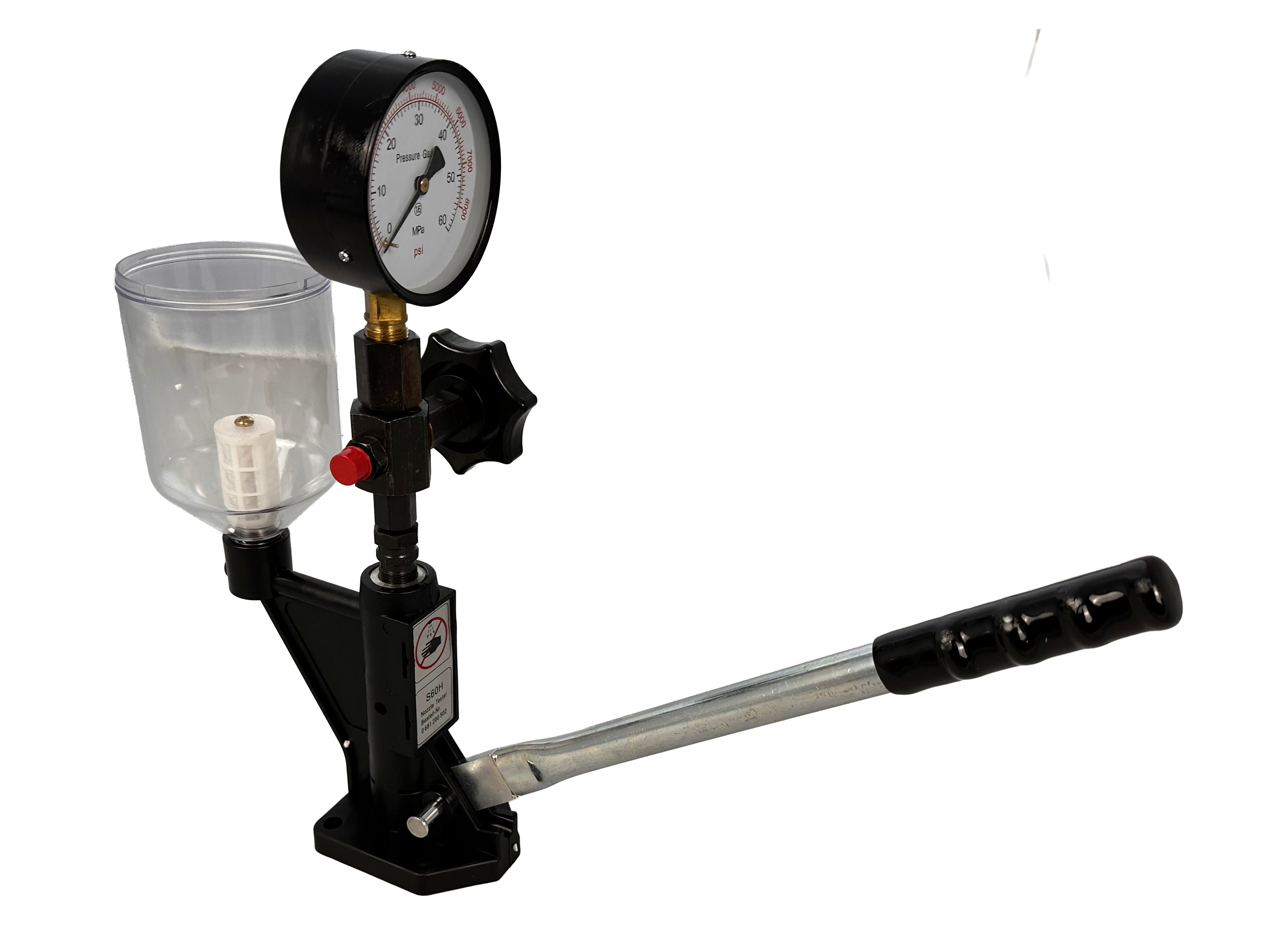 Tester Ελέγχου Πίεσης Μπεκ Πετρελαίου 600Bar GEBO TOOLS
