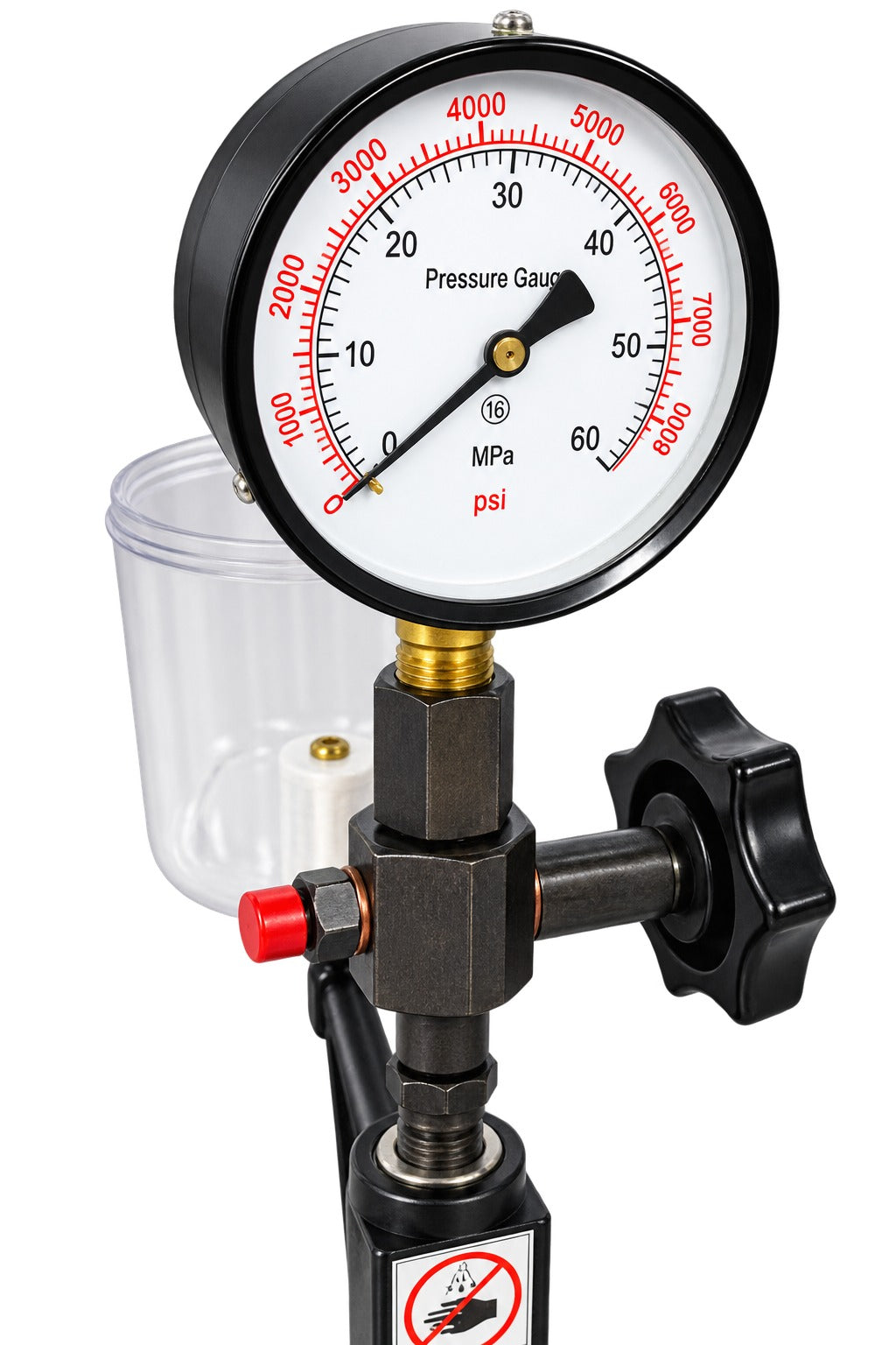 Tester Ελέγχου Πίεσης Μπεκ Πετρελαίου 600Bar GEBO TOOLS