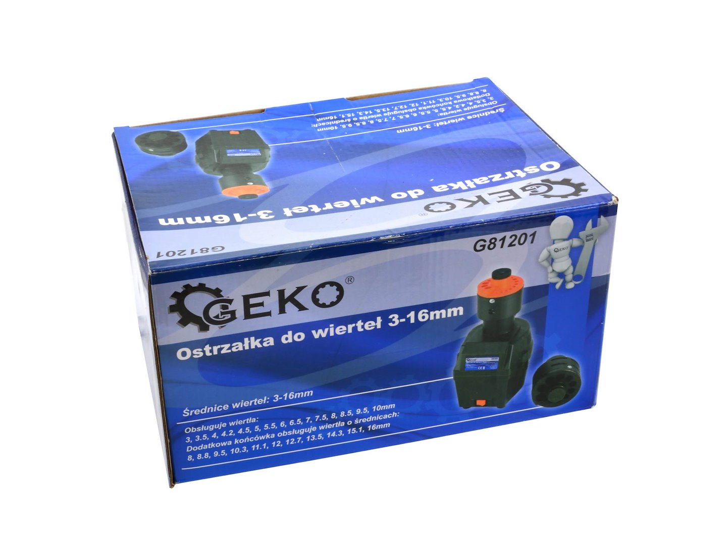 Τροχός Ακονίσματος Τρυπανιών 3-16mm 90w GEKO