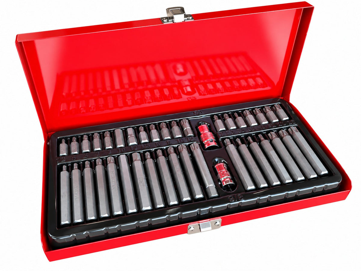 Σετ Μύτες Άλλεν Torx XZN HEX SPLINE Σε Μεταλλική Κασετίνα 40Τμχ GEBO TOOLS