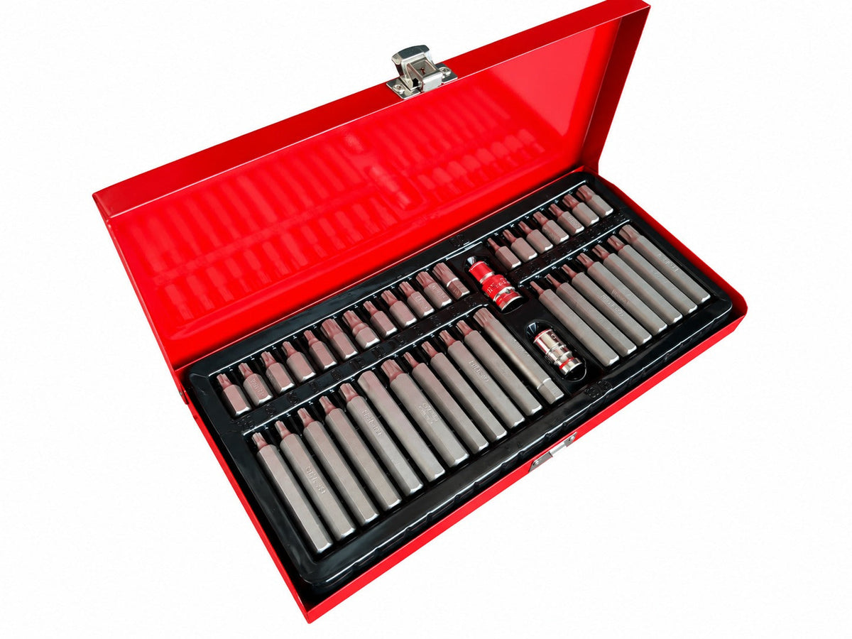 Σετ Μύτες Άλλεν Torx XZN HEX SPLINE Σε Μεταλλική Κασετίνα 40Τμχ GEBO TOOLS