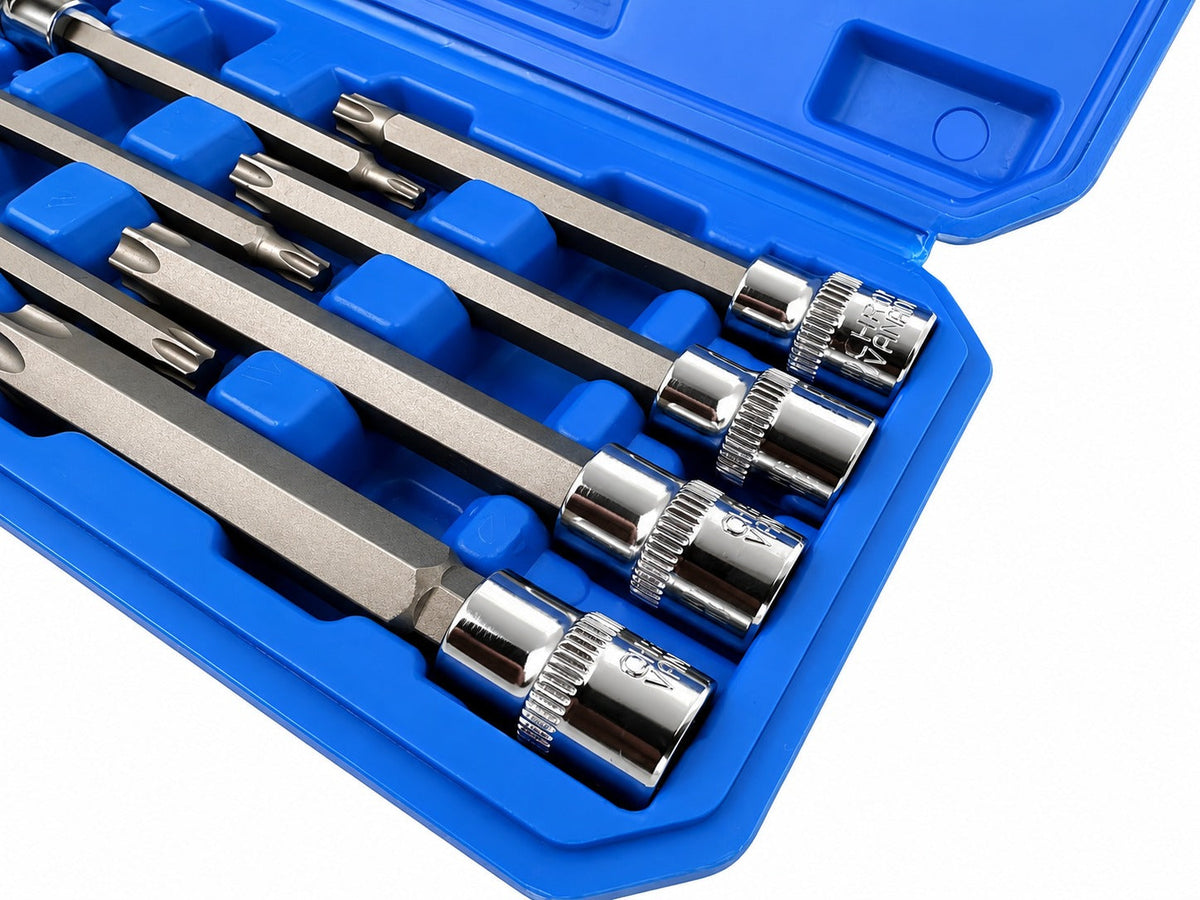 Σετ Μύτες Torx Έξτρα Μακριές 3/8" 7Tμχ GEBO TOOLS