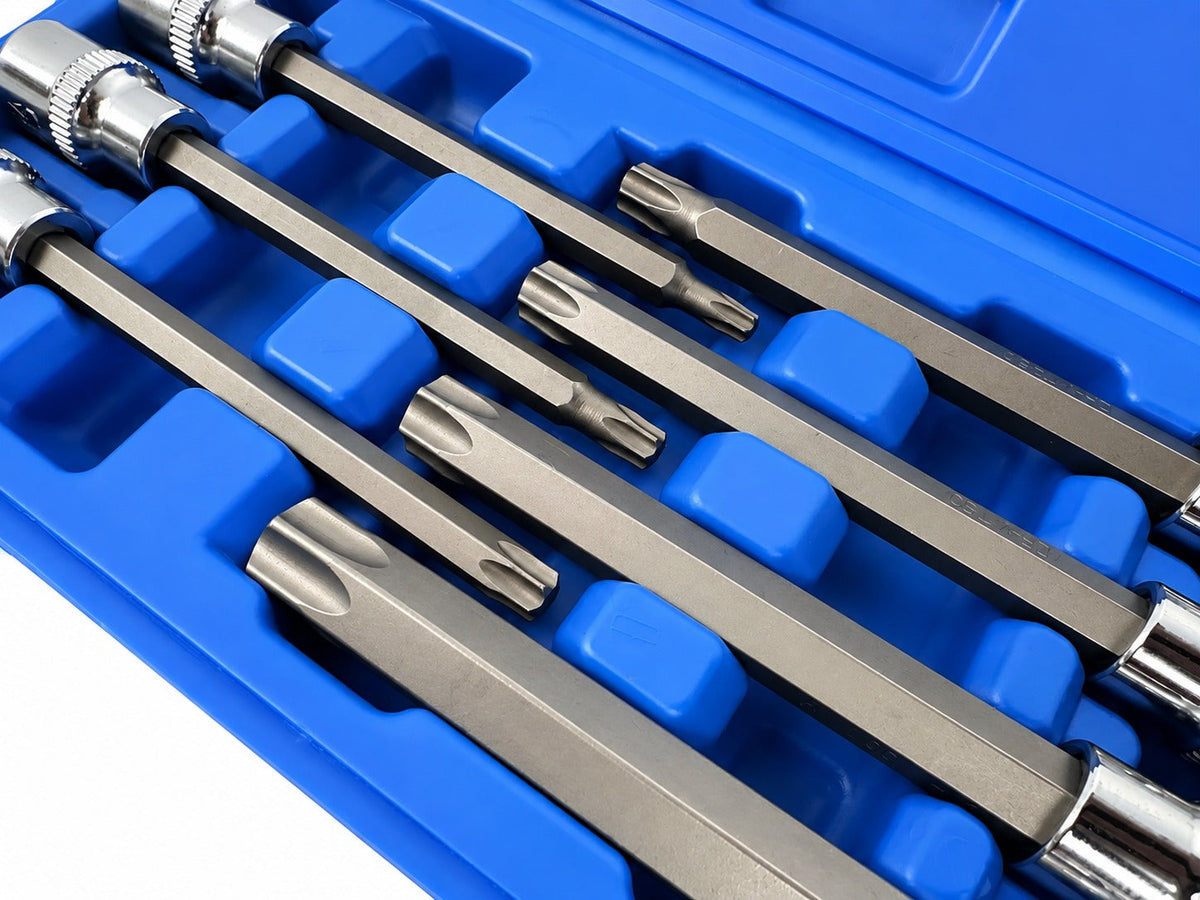 Σετ Μύτες Torx Έξτρα Μακριές 3/8" 7Tμχ GEBO TOOLS