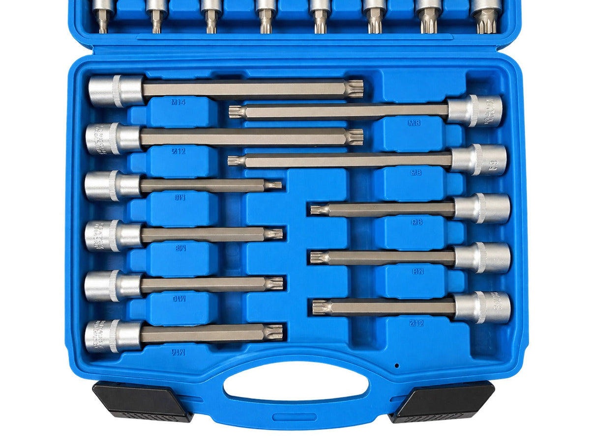 Συλλογή-Σετ Μύτες XZN M SPLINE 1/2" 26Τμχ GEBO TOOLS