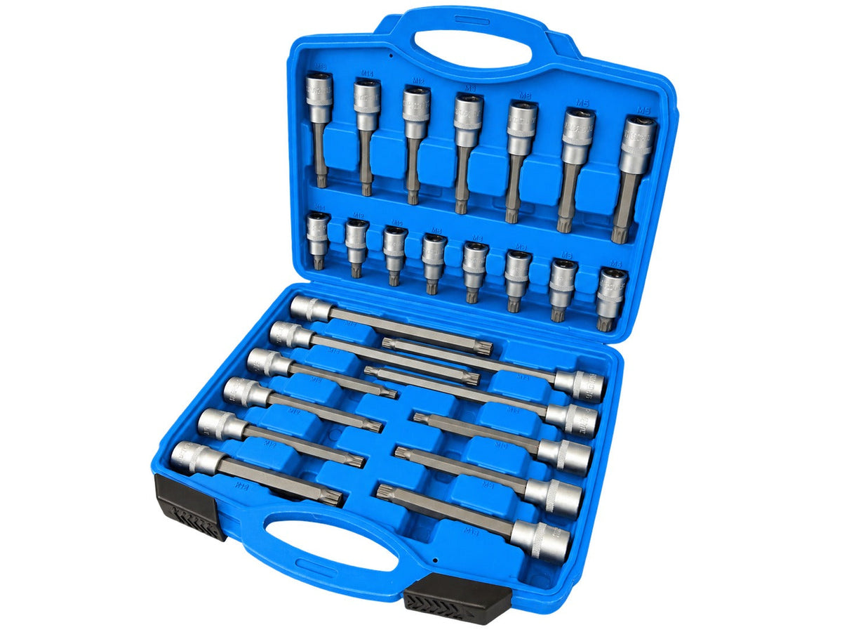 Συλλογή-Σετ Μύτες XZN M SPLINE 1/2" 26Τμχ GEBO TOOLS