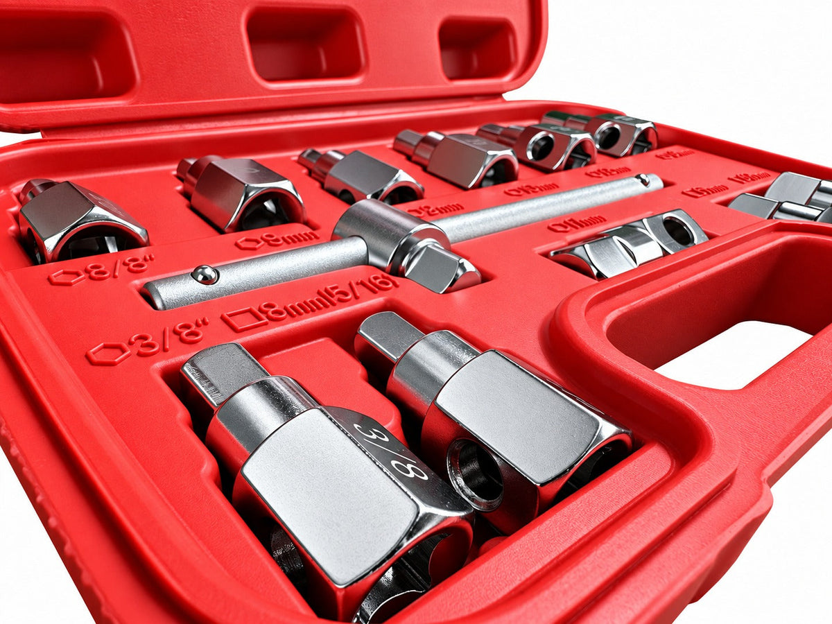 Σετ Καρυδάκια Κάρτερ Λαδιού 12 Τμχ GEBO TOOLS