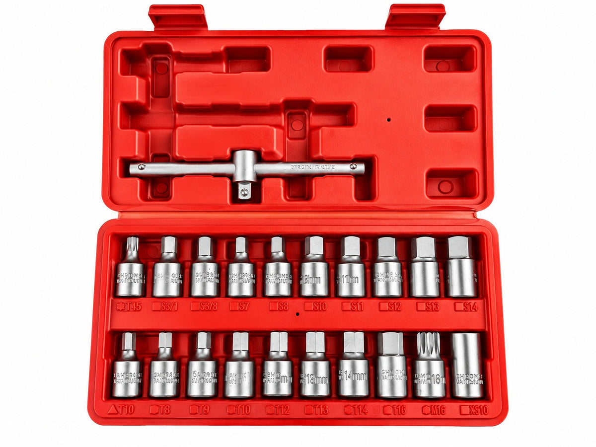 Σετ Καρυδάκια Κάρτερ Λαδιού 21 Τμχ GEBO TOOLS