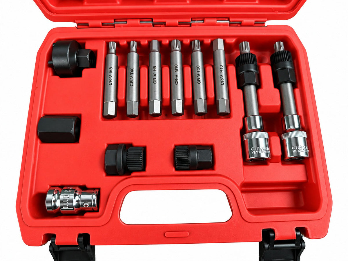 Σετ Επισκευής Τροχαλίας Δυναμό 13 Τμχ GEBO TOOLS