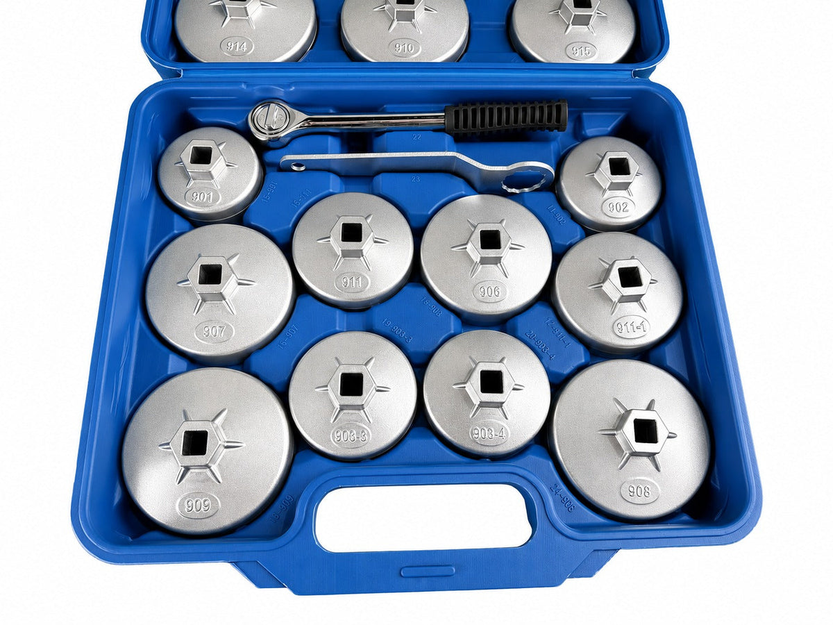 Φιλτρόκλειδα Κούπας Αλουμινίου 23 Τμχ GEBO TOOLS