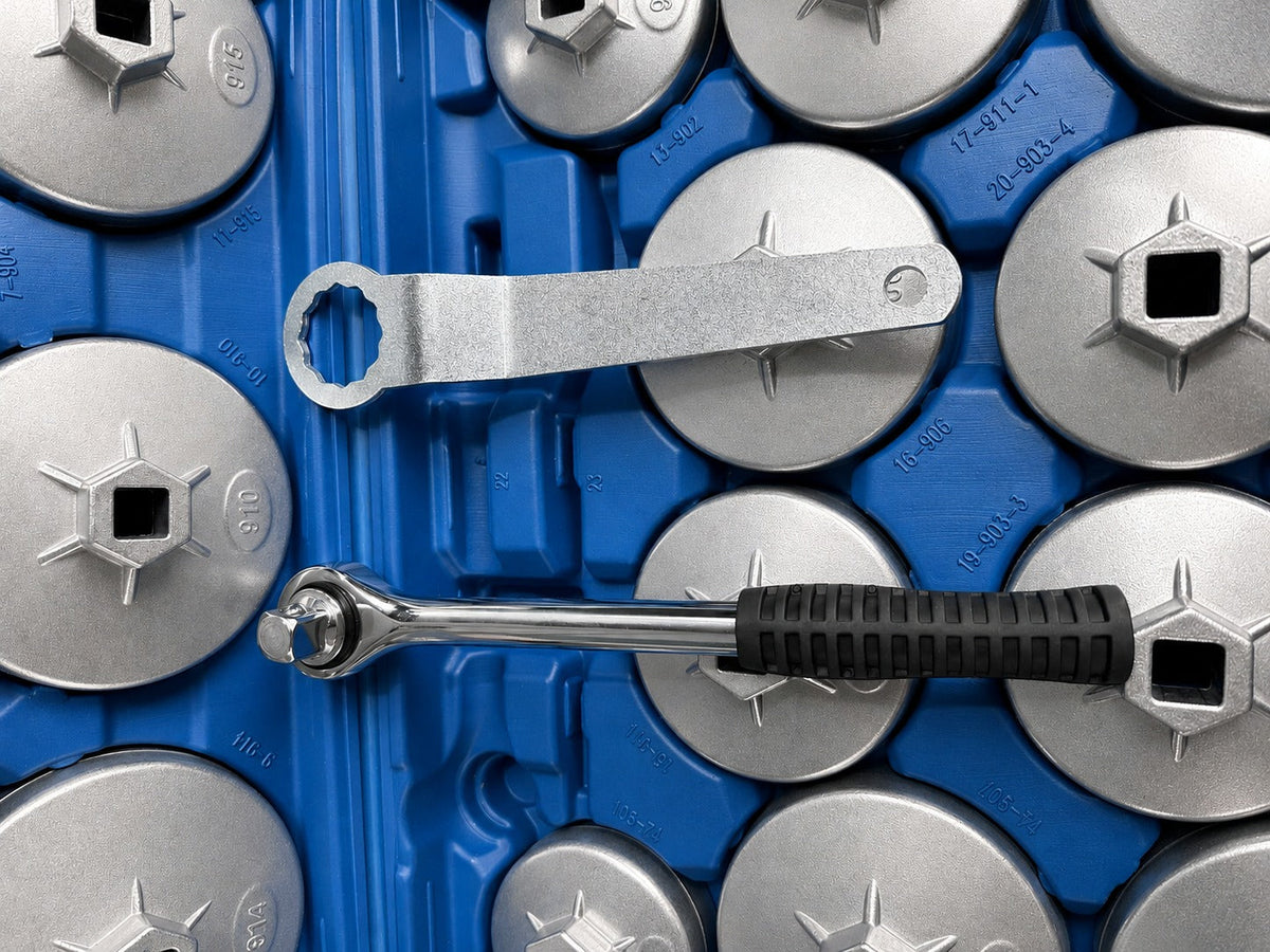 Φιλτρόκλειδα Κούπας Αλουμινίου 23 Τμχ GEBO TOOLS