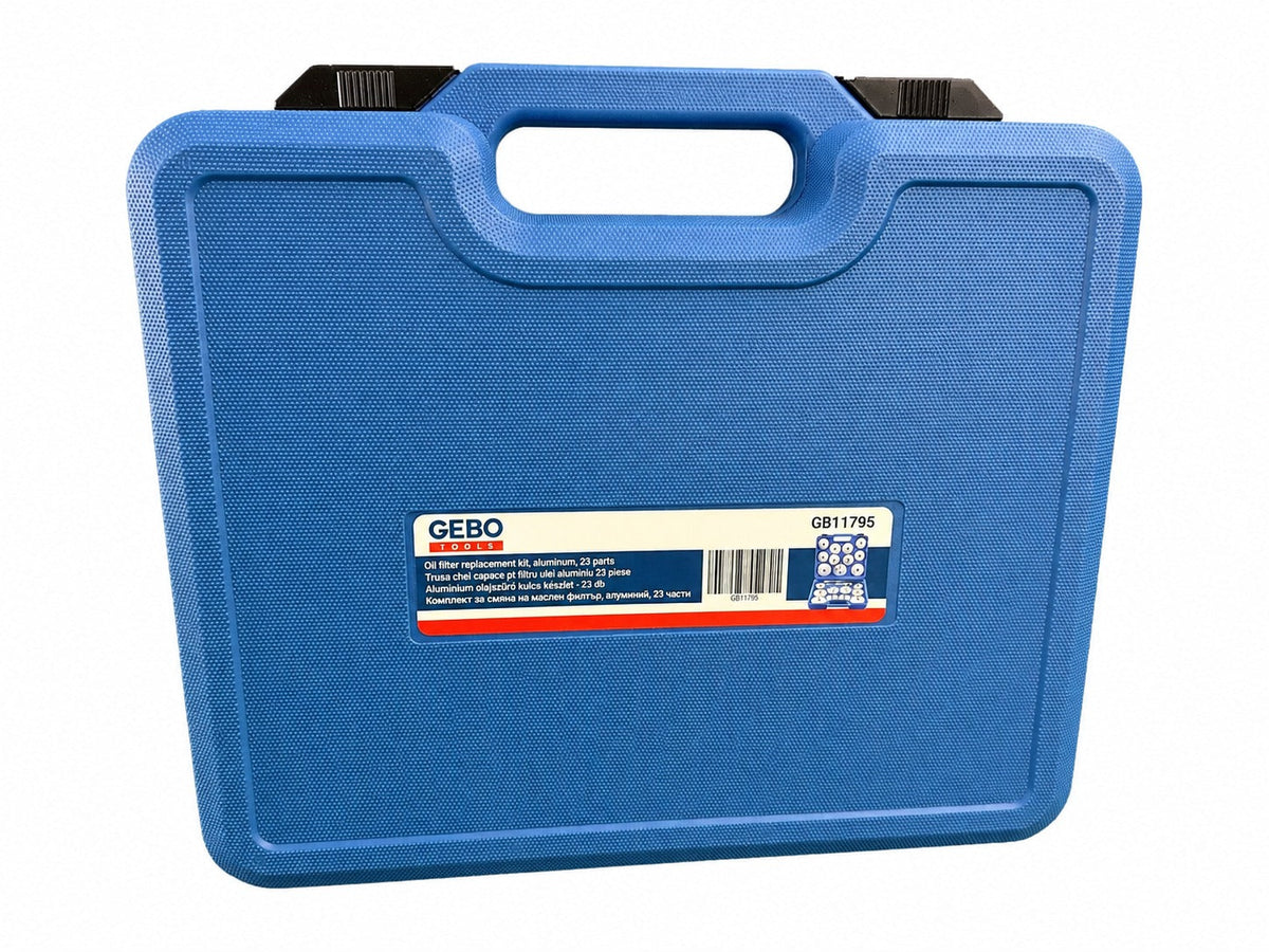 Φιλτρόκλειδα Κούπας Αλουμινίου 23 Τμχ GEBO TOOLS