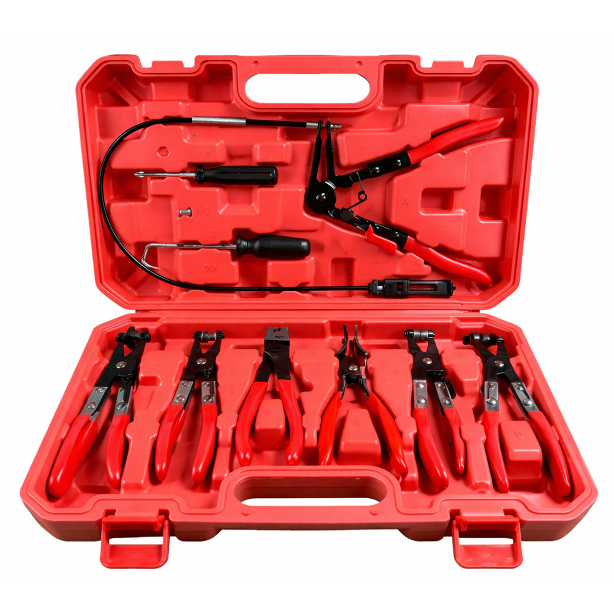 Σετ Πένσες Σφιγκτήρων Κολάρων 9 Τμχ GEBO TOOLS