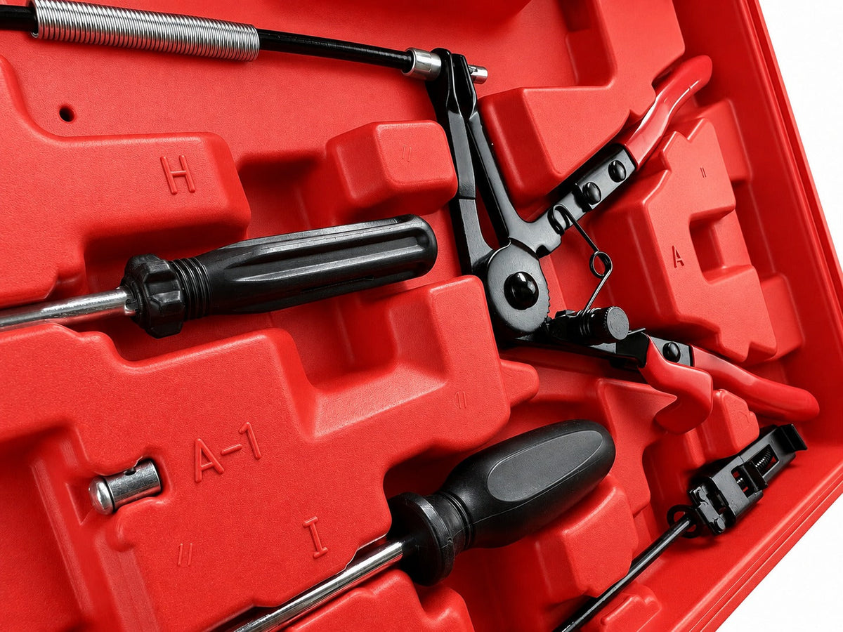 Σετ Πένσες Σφιγκτήρων Κολάρων 9 Τμχ GEBO TOOLS