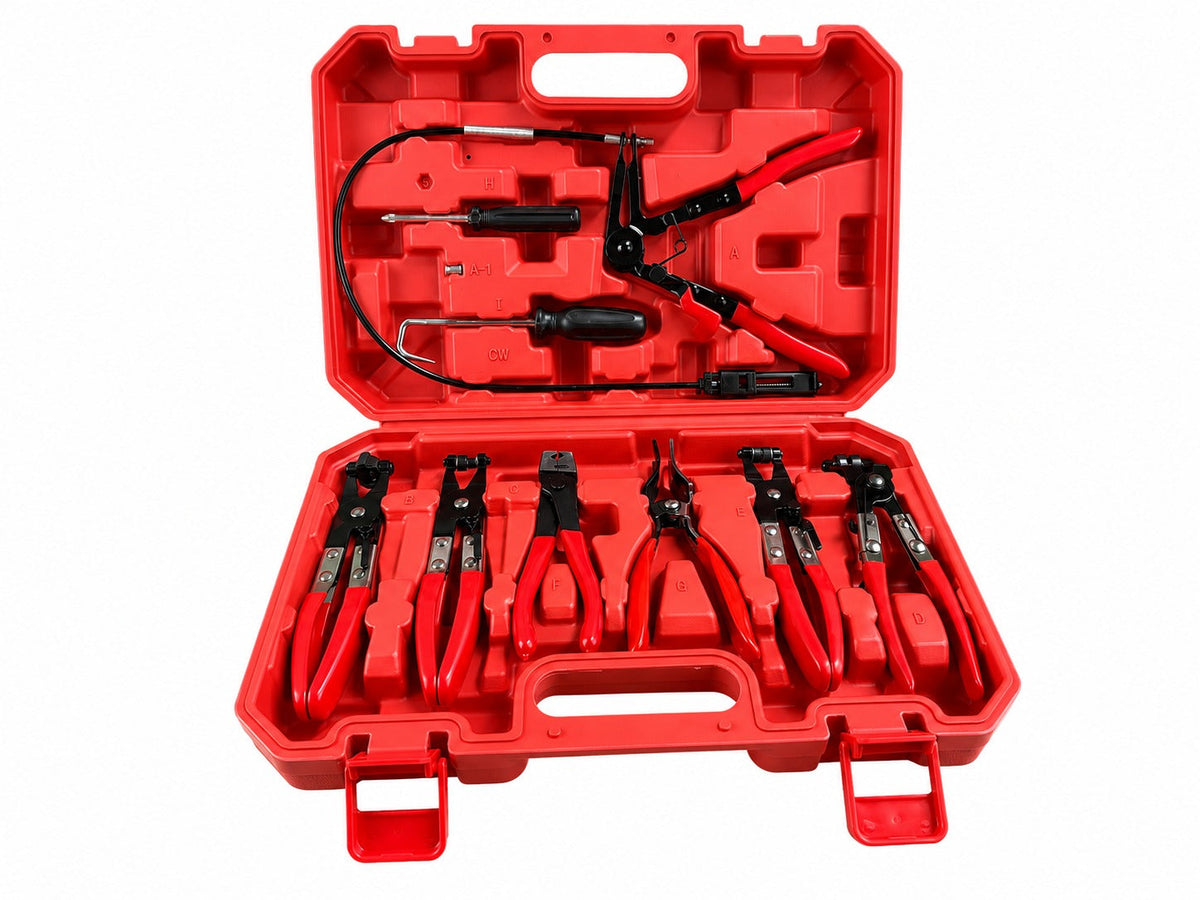 Σετ Πένσες Σφιγκτήρων Κολάρων 9 Τμχ GEBO TOOLS