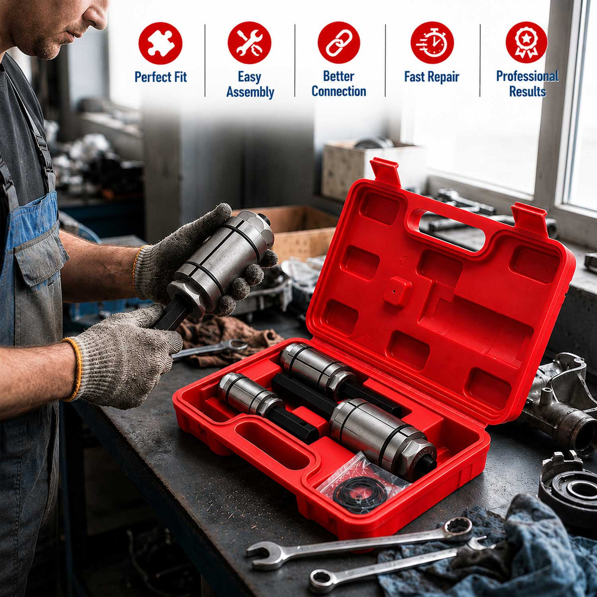 Σετ Διαστολέας Σωλήνα Εξάτμισης GEBO TOOLS